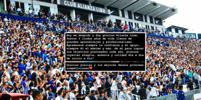 Alianza Lima conoció la partida de un elemento importante. Alianza Lima conoció la partida de un elemento importante.