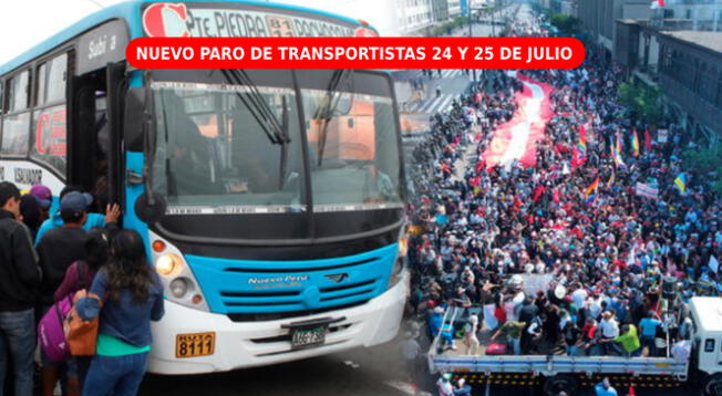 Se confirmó que el nuevo paro de transportistas será el 24 y 25 de julio. Se confirmó que el nuevo paro de transportistas será el 24 y 25 de julio.