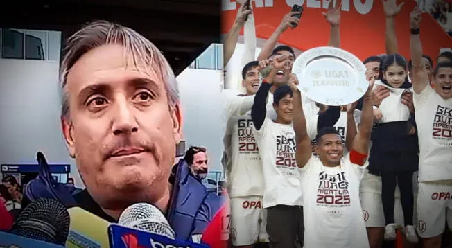 Directivo de Alianza se pronunció tras título de Universitario Directivo de Alianza se pronunció tras título de Universitario