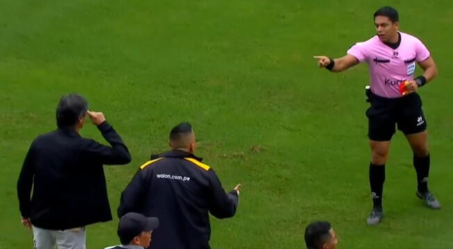 Ángel Comizzo fue expulsado en el Sporting Cristal vs Atlético Grau. Ángel Comizzo fue expulsado en el Sporting Cristal vs Atlético Grau.