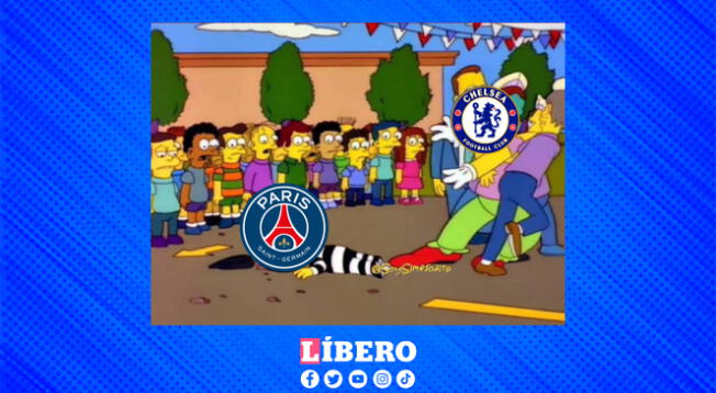Tras los 3 goles de Chelsea, muchos vieron al PSG así. Tras los 3 goles de Chelsea, muchos vieron al PSG así.