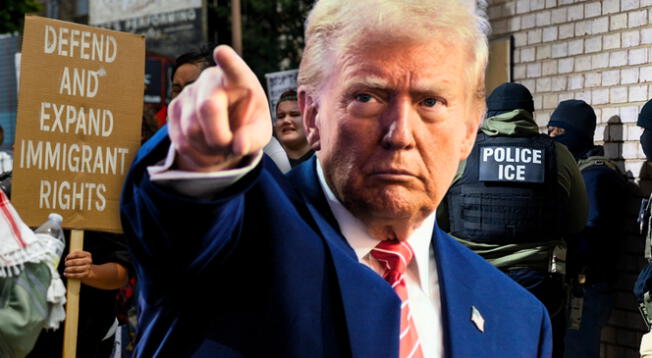 Trump expresó su deseo de reanudar las operaciones migratorias de ICE. Trump expresó su deseo de reanudar las operaciones migratorias de ICE.