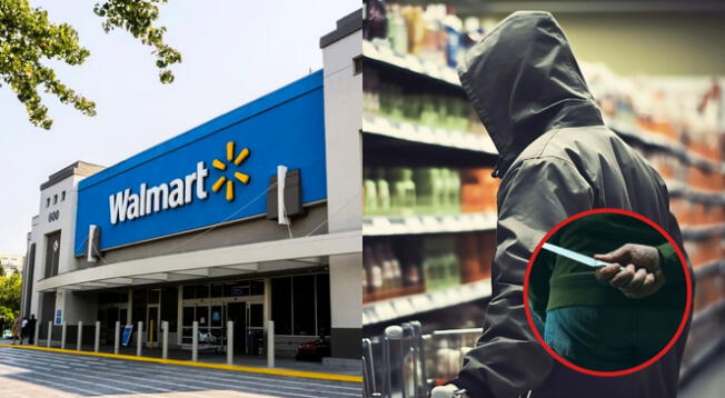 Criminal apuntó con arma punzocortante a policía en Walmart. Criminal apuntó con arma punzocortante a policía en Walmart.