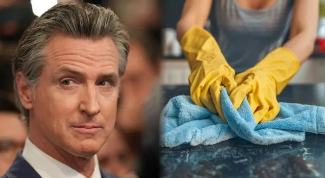 Gavin Newsom firmó una ley que beneficia a las empleadas domésticas desde julio de 2025. Gavin Newsom firmó una ley que beneficia a las empleadas domésticas desde julio de 2025.
