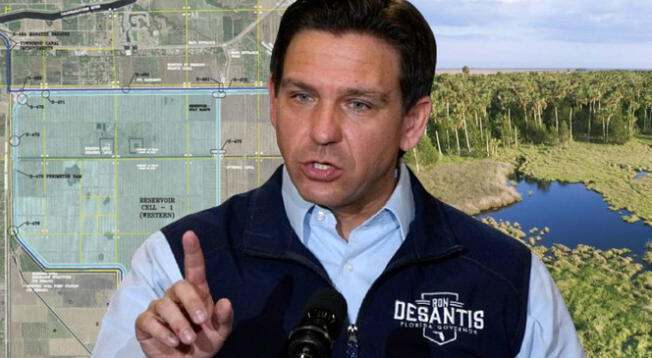 En Florida, Ron DeSantis inauguró una mega obra en beneficio de los Everglades. En Florida, Ron DeSantis inauguró una mega obra en beneficio de los Everglades.