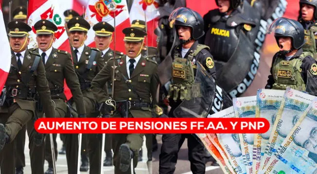 Conoce más detalles sobre el reajuste de pensiones a favor del personal de las Fuerzas Armadas y de la Policía Nacional del Perú. Conoce más detalles sobre el reajuste de pensiones a favor del personal de las Fuerzas Armadas y de la Policía Nacional del Perú.