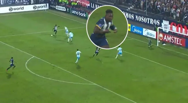 Eryc Castillo marcó el 2-0 de Alianza Lima. Eryc Castillo marcó el 2-0 de Alianza Lima.