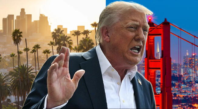 Donald Trump quitó los fondos para la construcción de un tren que conecta Los Ángeles y San Francisco. Donald Trump quitó los fondos para la construcción de un tren que conecta Los Ángeles y San Francisco.