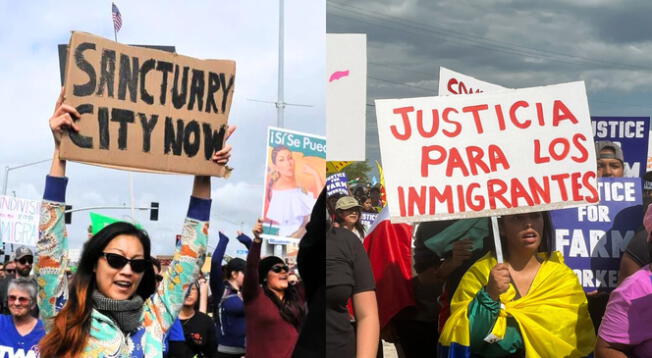 Los inmigrantes reciben apoyo y asistencia legal en estado santuario. Los inmigrantes reciben apoyo y asistencia legal en estado santuario.