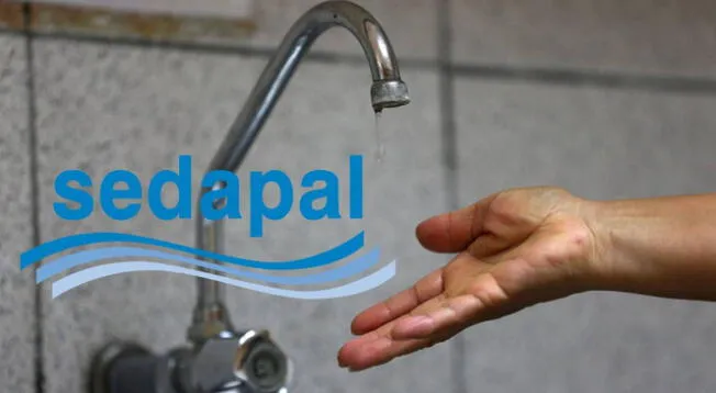 Sedapal anuncia corte de agua este 19 de julio Sedapal anuncia corte de agua este 19 de julio
