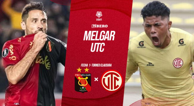 Sigue todos los detalles del Melgar vs UTC por la Liga 1.