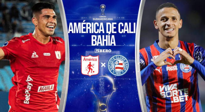 América de Cali recibirá a Bahía por la vuelta de los Playoffs de la Copa Sudamericana 2025