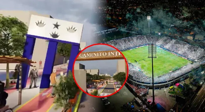 Así lucirá el "Caminito íntimo" de Alianza Lima, según anunció la Municipalidad de La Victoria.