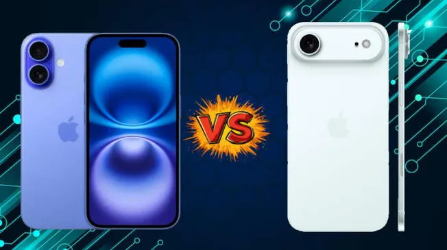 Conoce las características y diferencias entre el iPhone 16 Plus y el iPhone 17 Air de Apple. Conoce su destacada ficha técnica y precio oficial. Conoce las características y diferencias entre el iPhone 16 Plus y el iPhone 17 Air de Apple. Conoce su destacada ficha técnica y precio oficial.