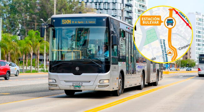 Iniciará el plan de desvío por obras de Sedapal en la vía exclusiva del Metropolitano. Iniciará el plan de desvío por obras de Sedapal en la vía exclusiva del Metropolitano.