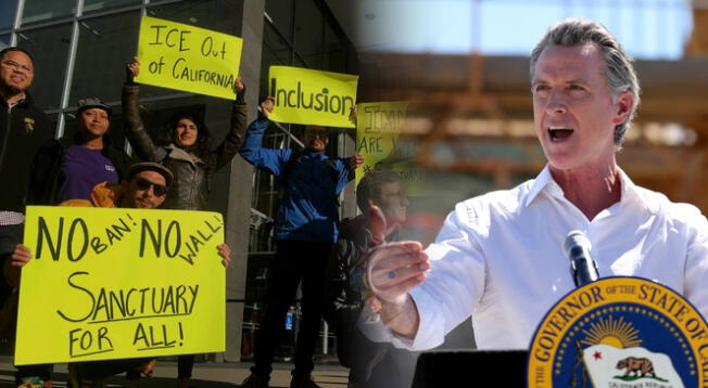 Gavin Newsom se opone al uso de la Guardia Nacional federal en California. Gavin Newsom se opone al uso de la Guardia Nacional federal en California.