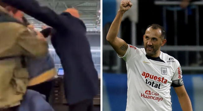 Mr. Peet celebró eufórico el tanto de Hernán Barcos con Alianza Lima Mr. Peet celebró eufórico el tanto de Hernán Barcos con Alianza Lima