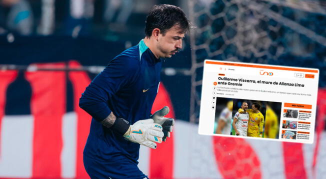 Guillermo Viscarra es noticia en Bolivia tras hazaña de Alianza Lima.