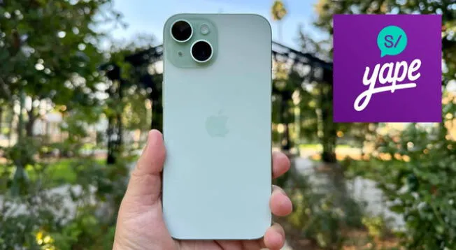Ahora podrás comprar el iPhone 15 de Apple con un descuento 1970 soles en la aplicación Yape.