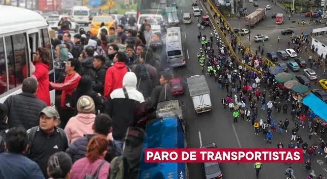Paro de transportistas este 27 y 28 de julio en Perú Paro de transportistas este 27 y 28 de julio en Perú