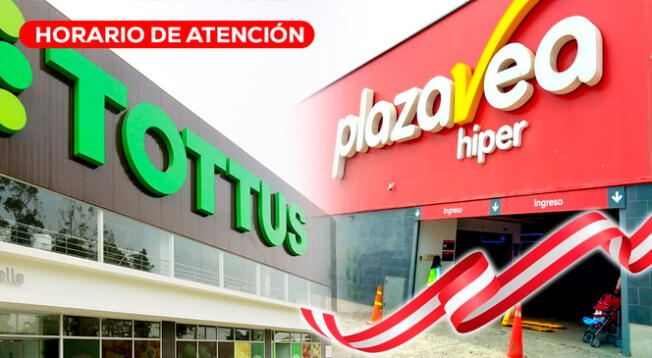 Conoce cuál es el horario de atención de los supermercados durante estas Fiestas Patrias 2025. Conoce cuál es el horario de atención de los supermercados durante estas Fiestas Patrias 2025.