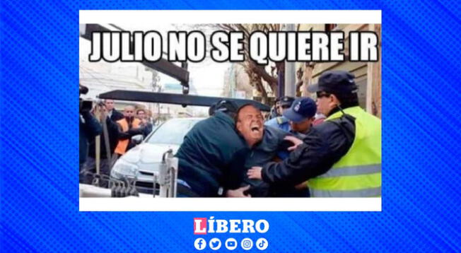 Memes ideales para despedir el mes de julio 2025 Memes ideales para despedir el mes de julio 2025