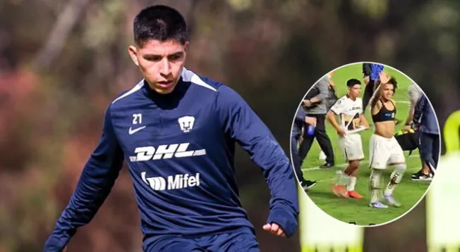 Piero Quispe captó la atención de los hinchas en las redes sociales. Piero Quispe captó la atención de los hinchas en las redes sociales.
