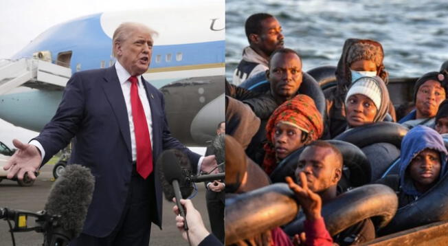 Trump dice que es necesario que Europa resuelva temas migratorios. Trump dice que es necesario que Europa resuelva temas migratorios.