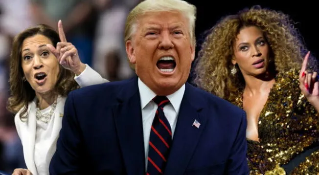 Trump se pronuncia en contra de figuras políticas, estrellas y celebridades. Trump se pronuncia en contra de figuras políticas, estrellas y celebridades.