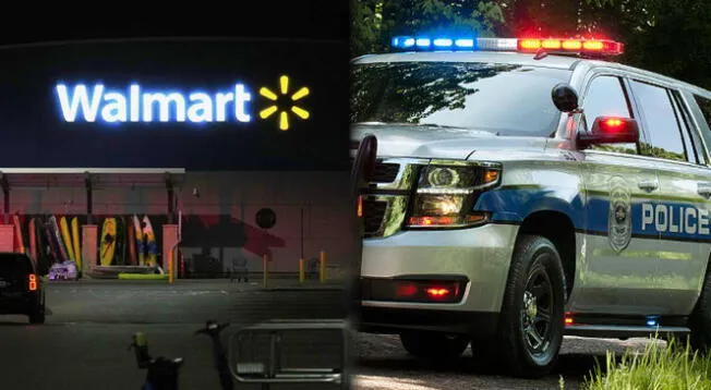 Un ciclista sufrió un accidente cerca a una tienda de Walmart en Nueva Jersey.