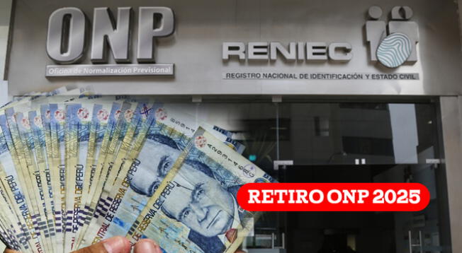 El retiro ONP de 10,7000 soles sería una realidad este 2025. El retiro ONP de 10,7000 soles sería una realidad este 2025.