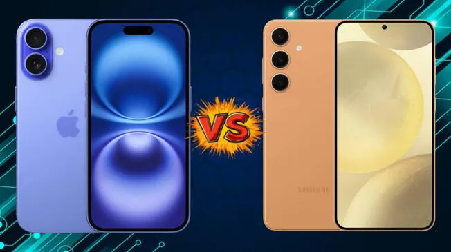 Conoce las diferencias y similitudes entre el iPhone 16 de Apple y el Galaxy S24 5G de Samsung. Conoce las diferencias y similitudes entre el iPhone 16 de Apple y el Galaxy S24 5G de Samsung.