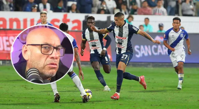 Mr. Peet se refirió a futbolista de Alianza Lima que jugó contra Alianza Atlético.