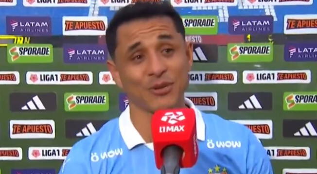 Yoshimar Yotún sorprendió con declaraciones.