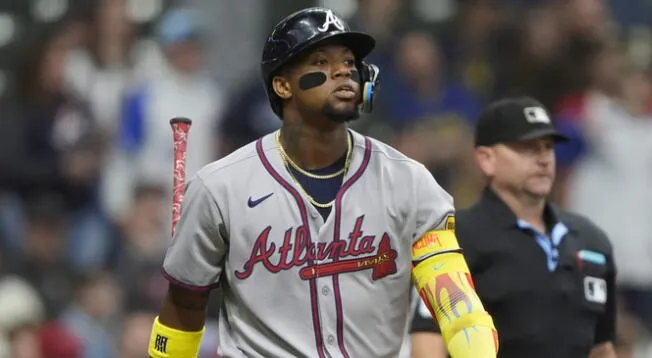 Ronald Acuña JR. está en la lista de lesionados de 10 días.