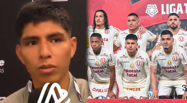 Piero Quispe se refirió a Universitario de Deportes desde México.