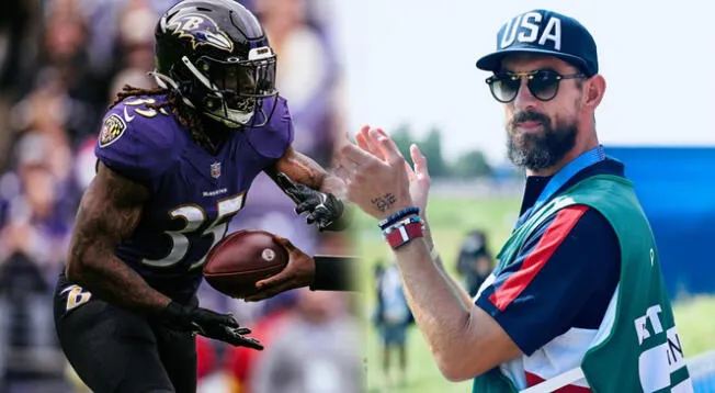 Michael Phelps podría ser la pieza clave que necesitan los Ravens Michael Phelps podría ser la pieza clave que necesitan los Ravens