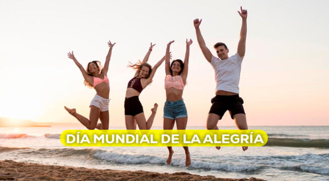 El Día Mundial de la Alegría se celebra cada 1 de agosto y no hay nada mejor que compartir una frase. El Día Mundial de la Alegría se celebra cada 1 de agosto y no hay nada mejor que compartir una frase.
