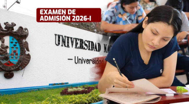 Examen de admisión 2026-I en UNMSM Examen de admisión 2026-I en UNMSM