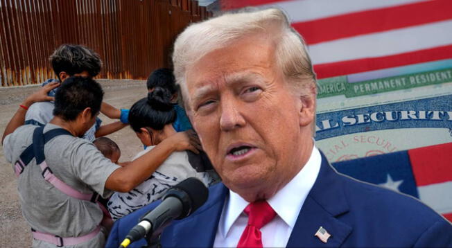 Trump implementó una política migratoria estricta. Trump implementó una política migratoria estricta.