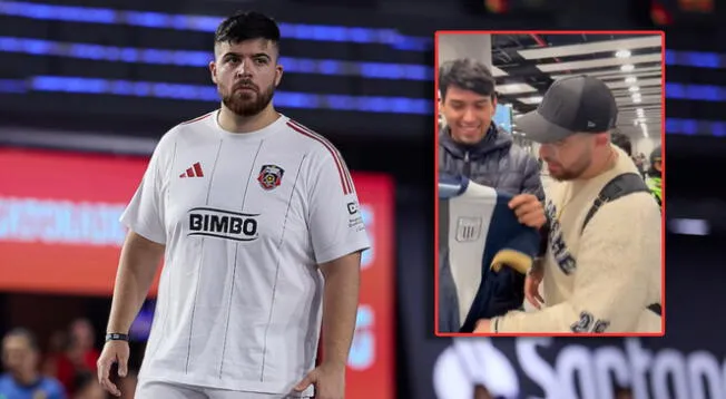 La Cobra fue sorprendido por hincha de Alianza Lima en aeropuerto Jorge Chávez. La Cobra fue sorprendido por hincha de Alianza Lima en aeropuerto Jorge Chávez.
