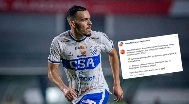 Wellington Nascimento anuncia viaje en medio de su salida de Amazonas FC. Wellington Nascimento anuncia viaje en medio de su salida de Amazonas FC.