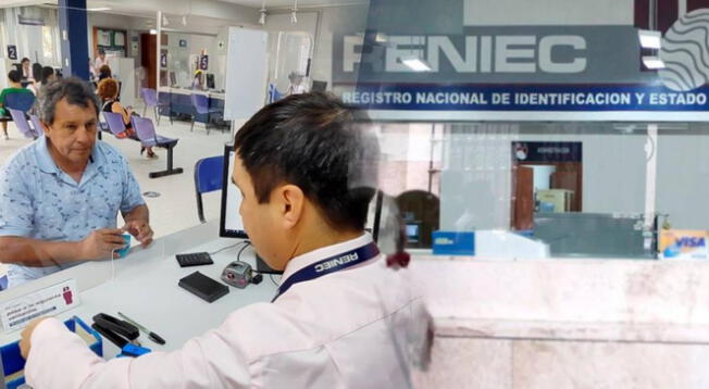 RENIEC amplía horario de atención para ciudadanos
