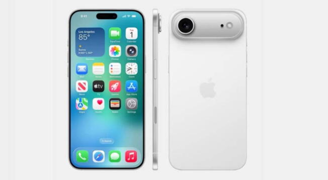 Este es el iPhone 17 Air, el teléfono ultra delgado de Apple que supera al Galaxy S25 Edge.