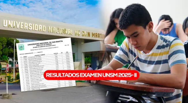 Revisa los resultados del Examen de Admisión Ordinario 2025-II UNSM Tarapoto. Revisa los resultados del Examen de Admisión Ordinario 2025-II UNSM Tarapoto.