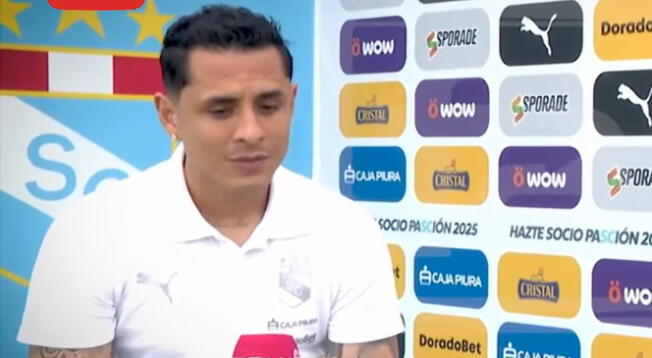 Yoshimar Yotún reveló detalles de su lesión en la rodilla.