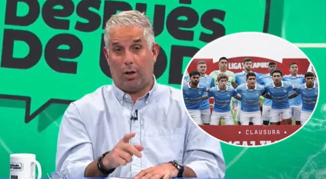 Diego Rebagliati se dirigió hacia jugador de Sporting Cristal.