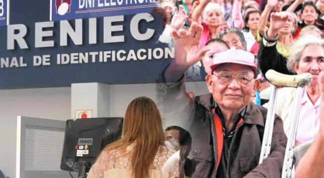 Reniec ofrece beneficio para la comunidad en Perú que tenga más de 60 años