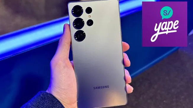 Ahora podrás comprar el Galaxy S25 Ultra de Samsung con un descuento de 2550 soles por Yape del BCP.