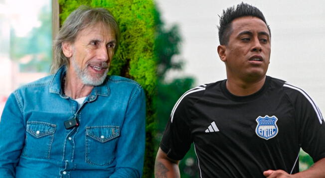 Ricardo Gareca se refirió a Christian Cueva tras su estadía en Ecuador con Emelec.